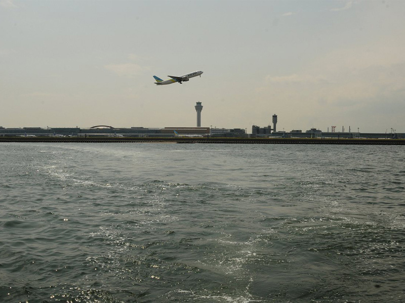 羽田空港沖(散骨ポイント)